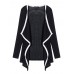 New Fashion Women's Cape Irregular Combed Cotton Knitted Autumn Cardigan Jacket Coat