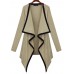 New Fashion Women's Cape Irregular Combed Cotton Knitted Autumn Cardigan Jacket Coat