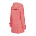 Elegant Autumn Winter Hooded Double Breasted Pocket Woolen Coat