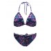 Flower Prints Pattern Sexy Women Beach Swimsuit