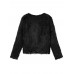 Thick Slim Faux Fur Long Sleeve Women Short Coats