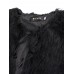 Thick Slim Faux Fur Long Sleeve Women Short Coats