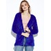 Women Plush Outwear Long Sleeve Fluffy Faux Fur Coats