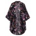 Casual Bohemian Women Floral Chiffon Bikini Smock Sheer Cardigan