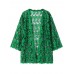 Elegant Women Lace Embroidery Suncreen Cover Up Lace Cardigan