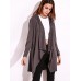 Casual Women Lapel Long Sleeve Solid Color Pockets Cardigan