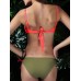 Women Sexy Underwire Push Up Bikini Set Ruched Adjustable Beachwear