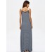 Casual Women Sleeveless Striped Summer Maxi Dresses