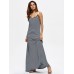 Casual Women Sleeveless Striped Summer Maxi Dresses