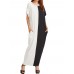 ZANZEA Casual Women Patchwork Loose Batting Sleeve Maxi Dresses