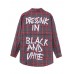 Women Casual Letters Printing Plaid Pockets Long Sleeve Coats Jackat