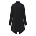 Casual Women Thin Long Sleeve Solid Color Open Front Cardigan