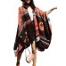 Casual Women Pattern Printed Blanket Wrap