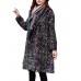 Folk Style Printed Loose Long Sleeve Women Coats