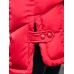 Women Pure Color Long Sleeve Hooded Mid-Long Down Coats