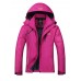 Outdoor Women Casual Thicken Waterproof Windproof Fleece Mountaineer Sport Jackets