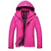 Outdoor Women Casual Thicken Waterproof Windproof Fleece Mountaineer Sport Jackets