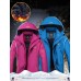 Outdoor Women Casual Thicken Waterproof Windproof Fleece Mountaineer Sport Jackets