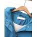 M-5XL Women Loose Pure Color Fur Hooded Winter Wool Long Sleeve Coats