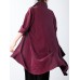 Solid Color Women Thin Long Sleeve Open Front Cardigan