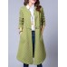 Ethnic Women Vintage Cotton Linen Plaid Cardigans