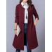 Ethnic Women Vintage Cotton Linen Plaid Cardigans