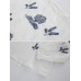 Vintage Embroidery O-neck Loose Linen Cotton Long Sleeve Blouse