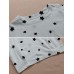 Women Long Sleeve Star Print Crew Neck Cotton Vintage Blouse