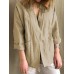 Women Long Sleeve Pocket Loose Casual Solid Color Cardigans