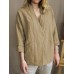 Women Long Sleeve Pocket Loose Casual Solid Color Cardigans